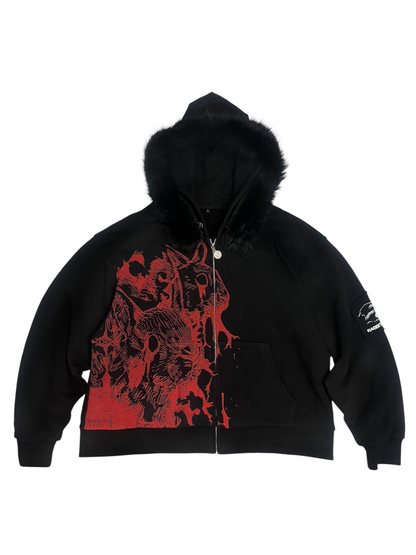 Rabbit Escape Zip Up [PREORDER]
