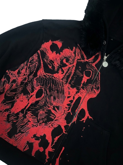 Rabbit Escape Zip Up [PREORDER]